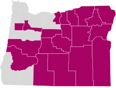 Oregon Affinity map