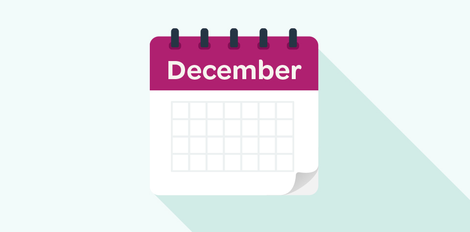 December calendar icon